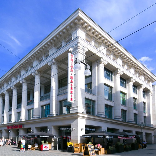 Ansicht der Thier Galerie Dortmund von der Eingangsseite Ansicht der Thier Galerie Dortmund von der Eingangsseite