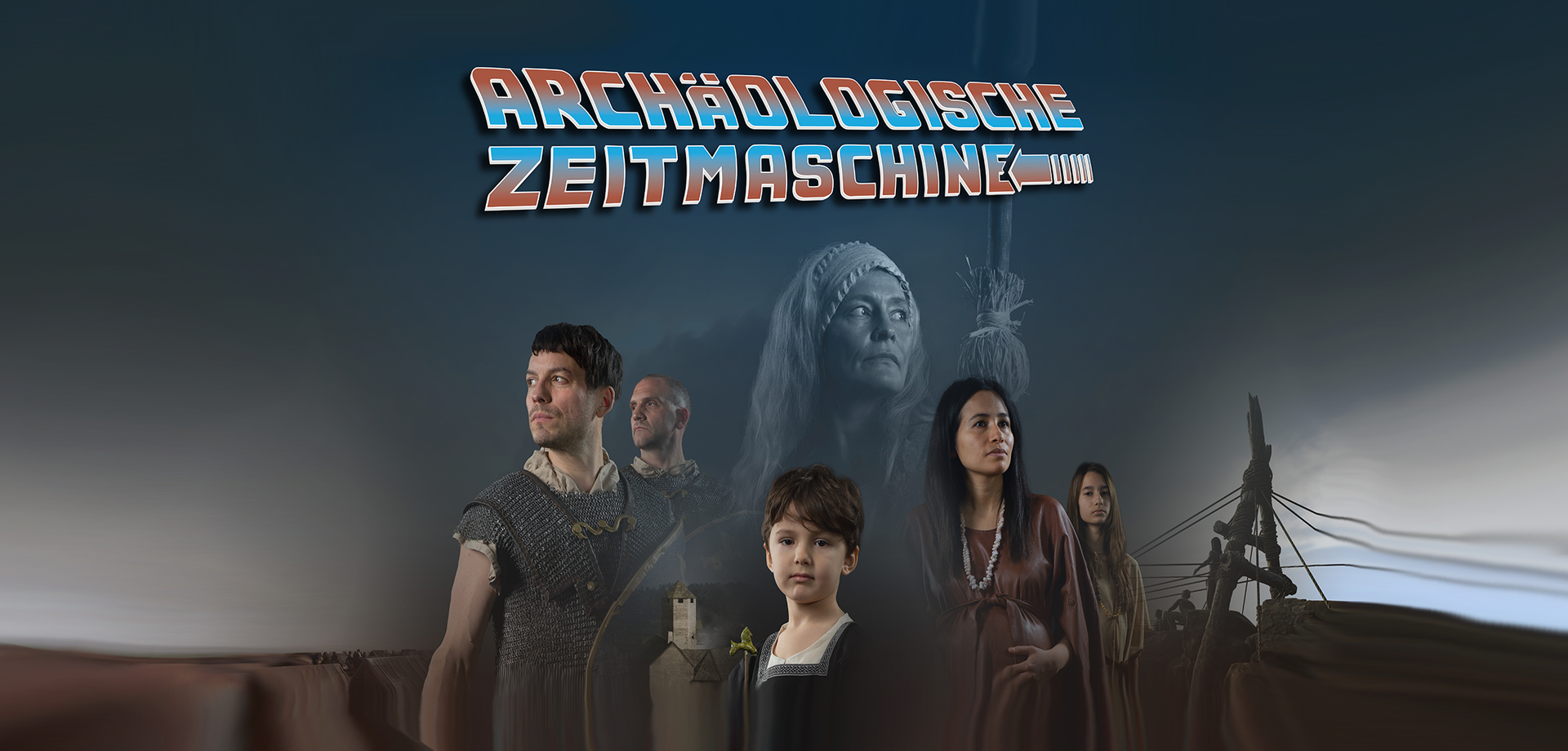 Filmplakat der Archäologischen Zeitmaschine. Filmplakat der Archäologischen Zeitmaschine.